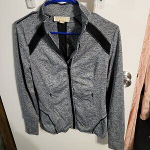 WOMANS MICHAEL KORS ACTIVE MESH-PANEL FULL ZIP JACKET SZ S